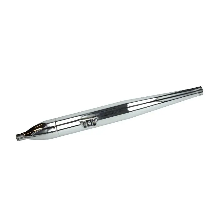 Алуминиев глушител цигара лабиринт 32 mm хромиран Zundapp Z516-22.700