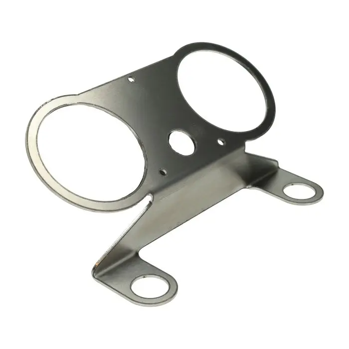 라운드 코크피트 속도계 마운트 램프 KS50 80mm 스테인리스 스틸