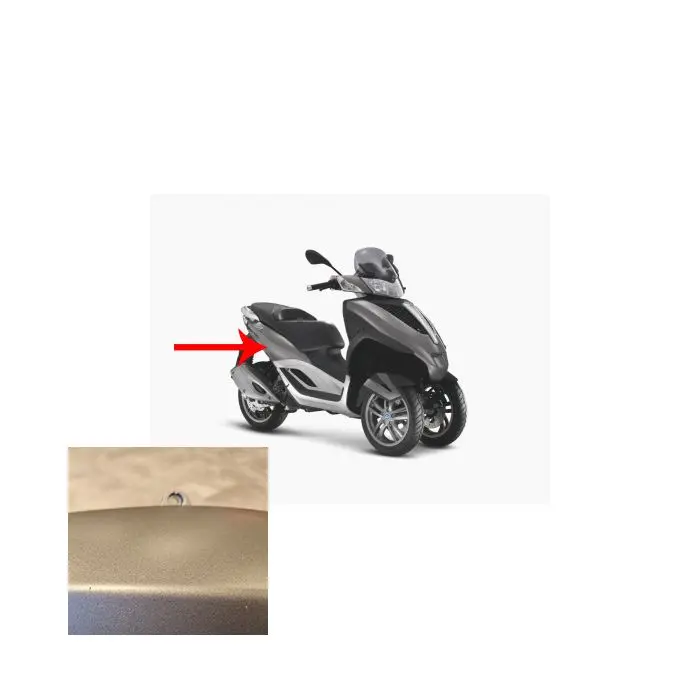 Verkleidung Piaggio Original Euro-4 rechts mp3 yourban, mp3-300cc 65738100ez