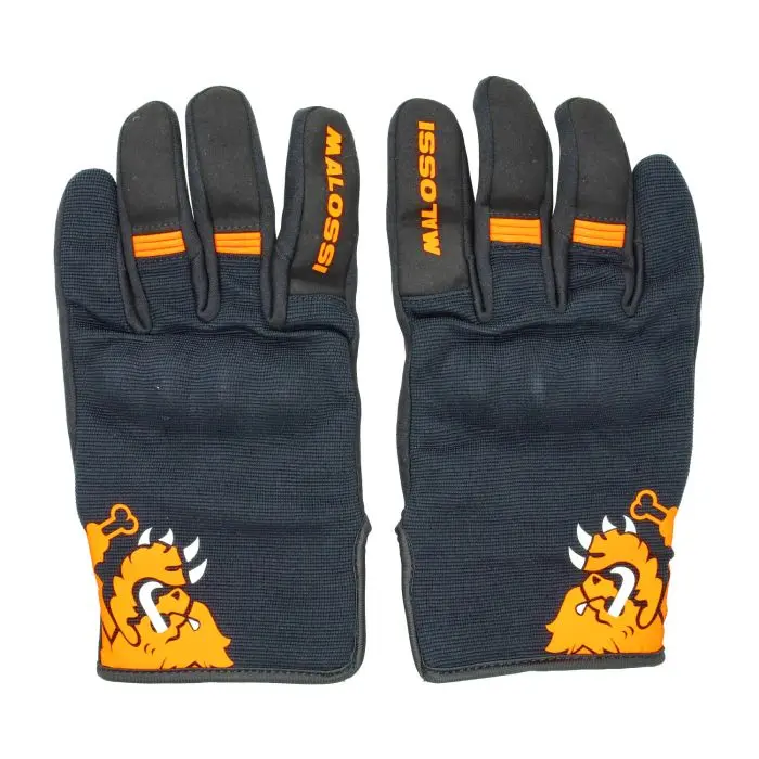 Gants Malossi L noir/orange 3919252.o5 — vue 3