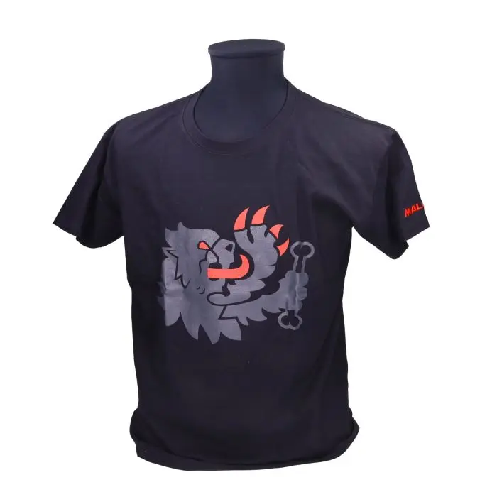 T-shirt Malossi lion M noir 4114651.b4