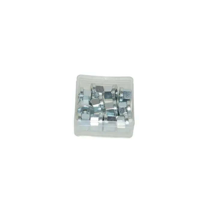 Mutter + Schelle m10x1 12 Stück