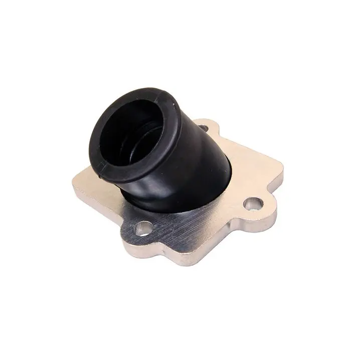 Pipe d'admission DMP rotatif alu + caoutchouc 19-24mm Minarelli horizontal