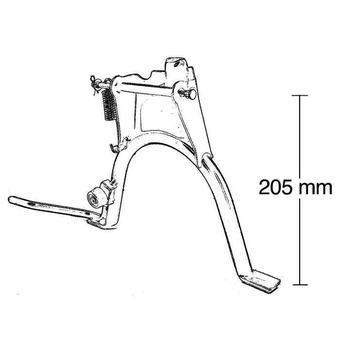 Mittelständer Buzzetti axis, bw next, bw spirit, sr ot 8595