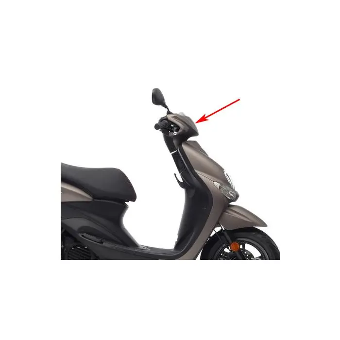 Yamaha orijinal titan kahverengi/neo gri gidon kapağı va2008 5c3f614300p9