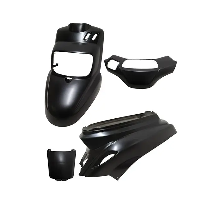 Carénage de2004 noir mat 4 pièces mbk booster, bw
