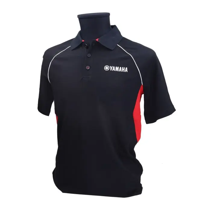 Originales Yamaha Polo M schwarz b25rv109b70m