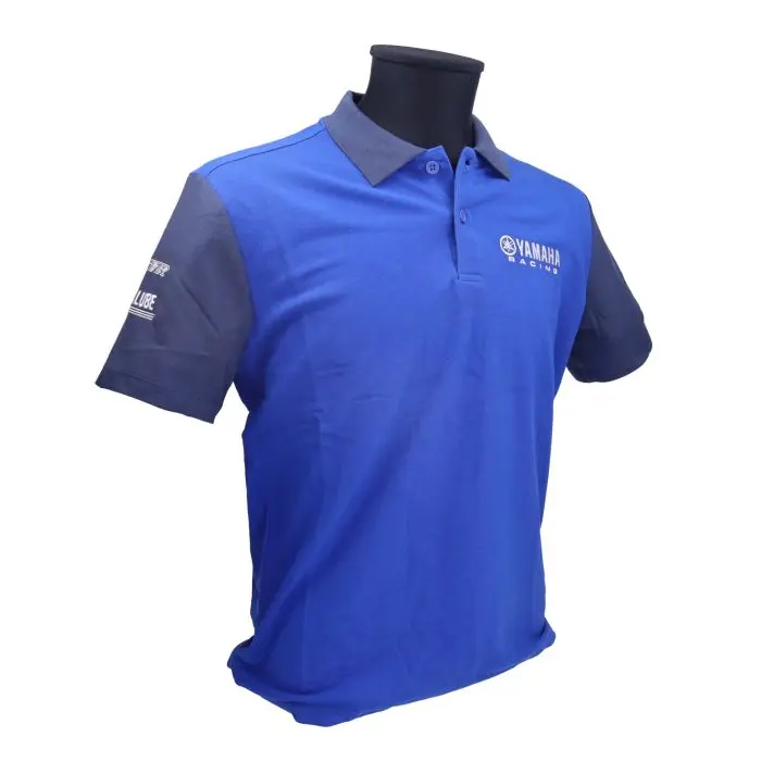 Polo Yamaha original unisexe L bleu foncé b24ft118e00l