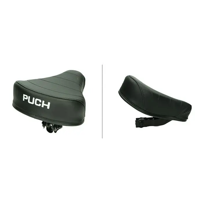Selle plate noire Puch Maxi (fabrication UE)
