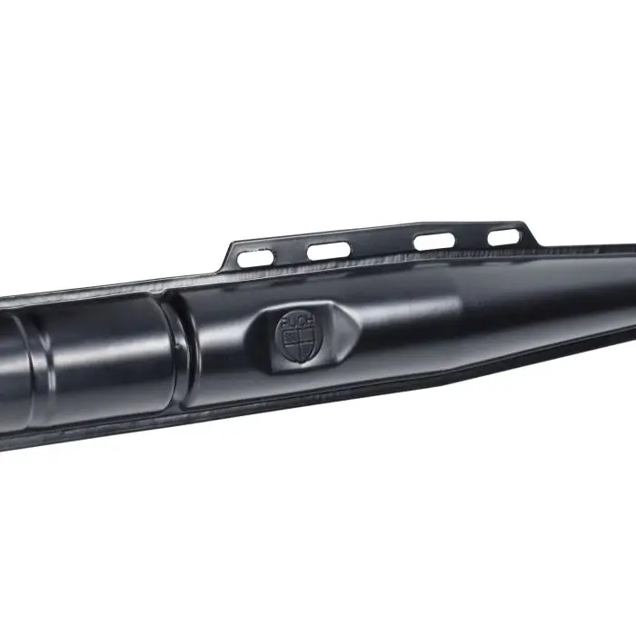 Silencieux coude lâche 28 mm noir Puch Maxi