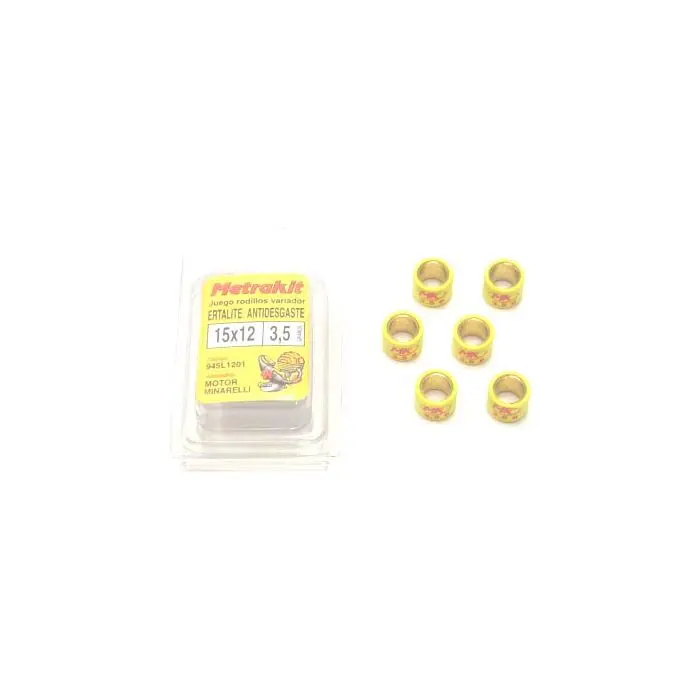 Galets variateur Metrakit 3,5gr 15x12mm minarelli 945l1201