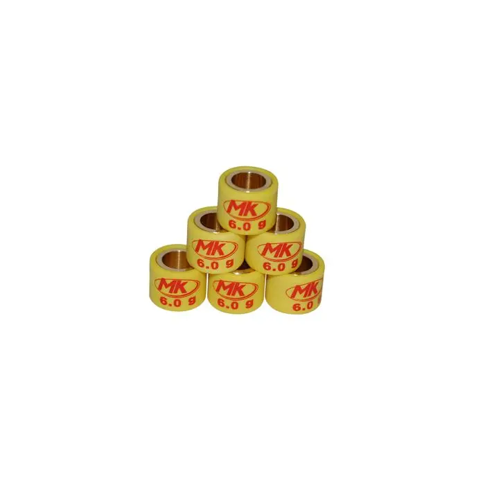 Galets variateur Metrakit 6.0gr 15x12mm minarelli 945l1223