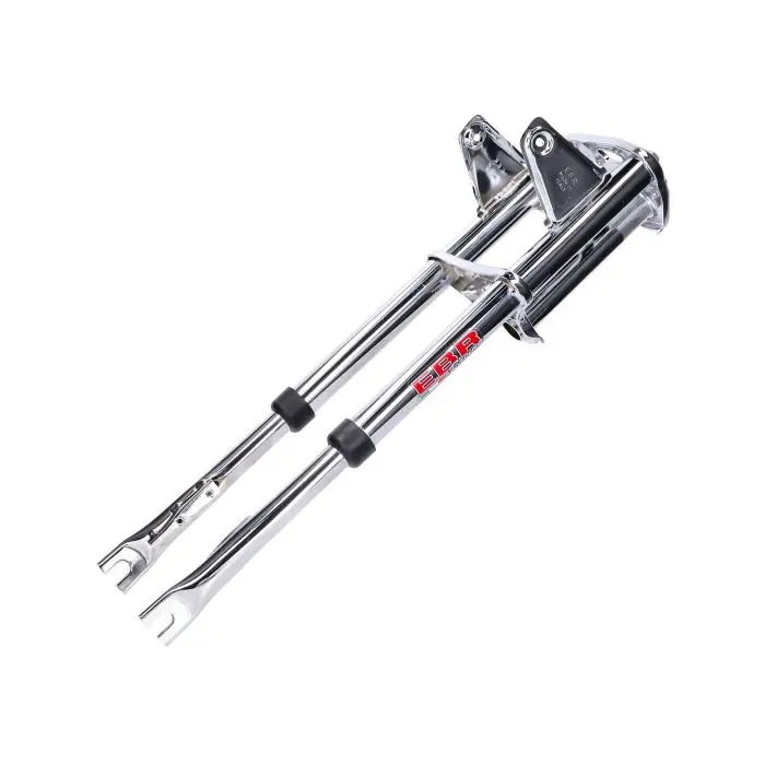 EBR fork original model complete chrome puch maxi — view 2