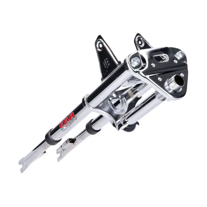 EBR fork original model complete chrome puch maxi — view 3