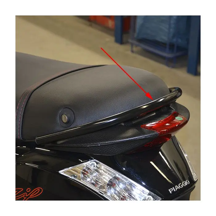 Schwarz glänzende Beifahrergriff Regia hinten ZIP2000