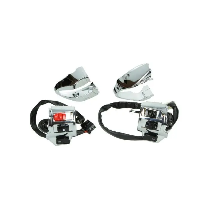 Kompletter Schalthebel mit Kabelbaum chrom Primavera Sprint