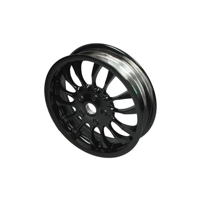 Roda dianteira Piaggio Original Euro 2/4/5 preto Sprint Sport 1C00289500090