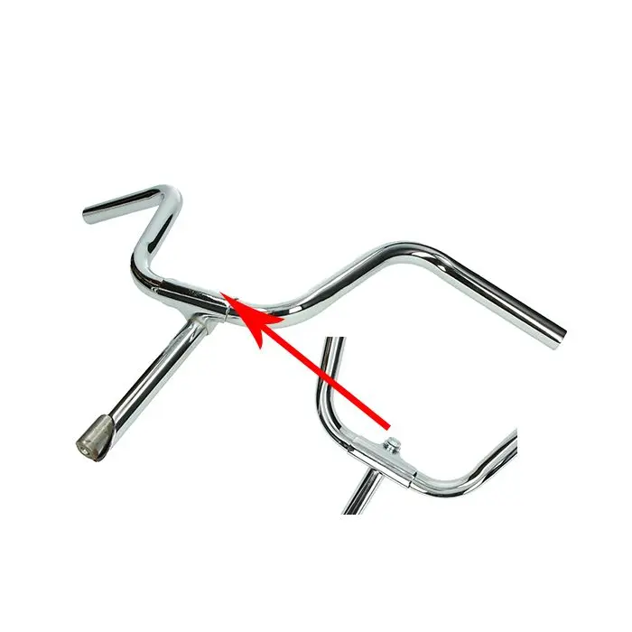 Guidon avec stylo avec goupille chrome Puch Maxi modèle N