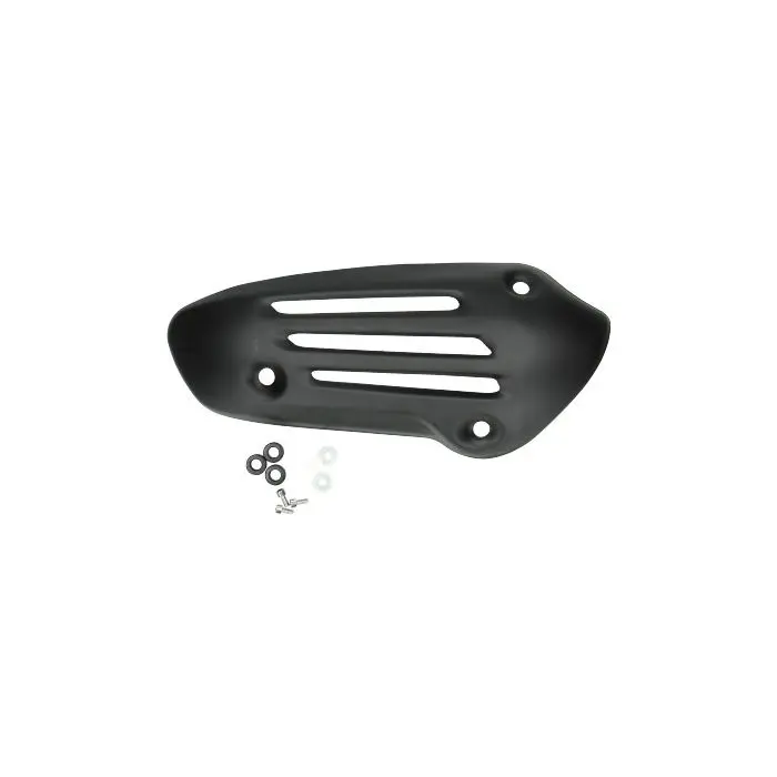 Protection de pot d'échappement échappement euro-4/5 noir mat Primavera, sco piaggio 4t-3v I-get, sprint 4t (euro4)