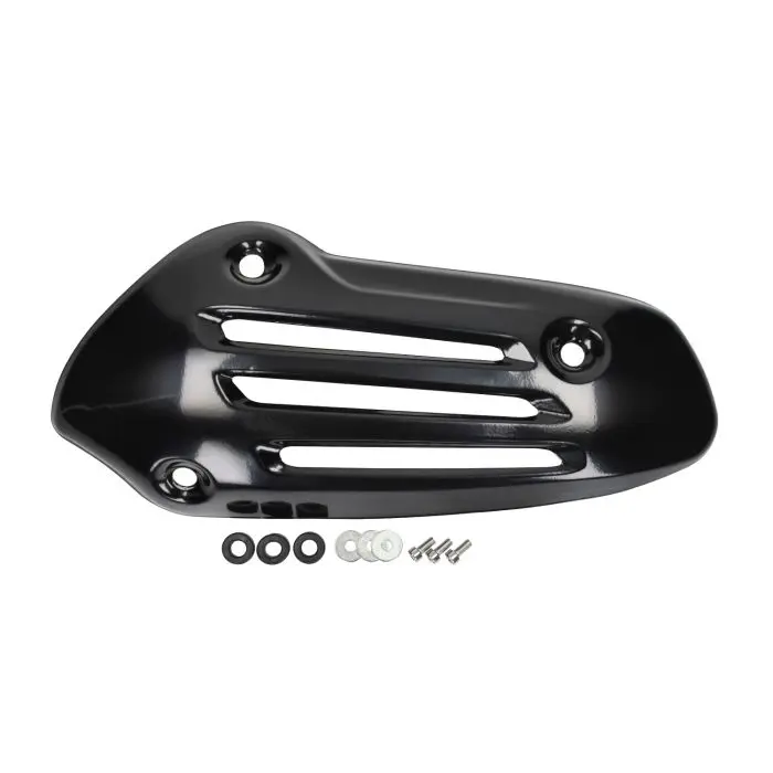 Protection de pot d'échappement Vespa Primavera Sprint 4T Euro 4/5 noir brillant