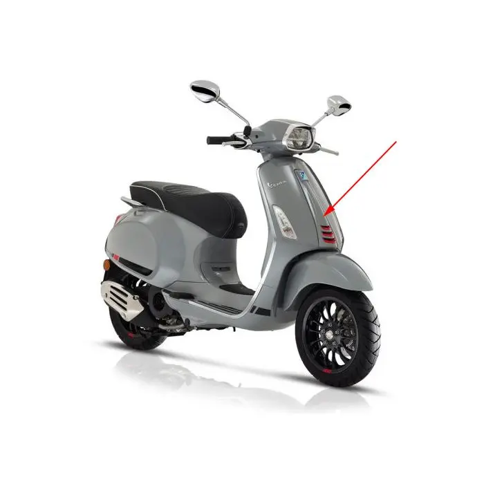 Piaggio 오리지널 전면 패널 Nardo 그레이 루치도 715/C Sprint RST Sprint 4T Euro 4 1B005209000HT