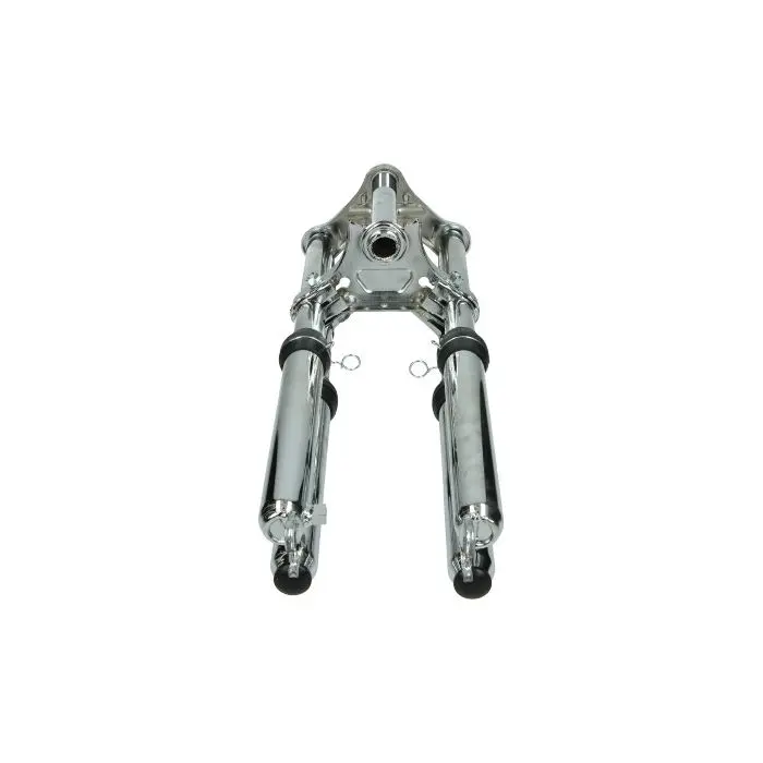 Fourche EBR court large double complet chrome puch maxi