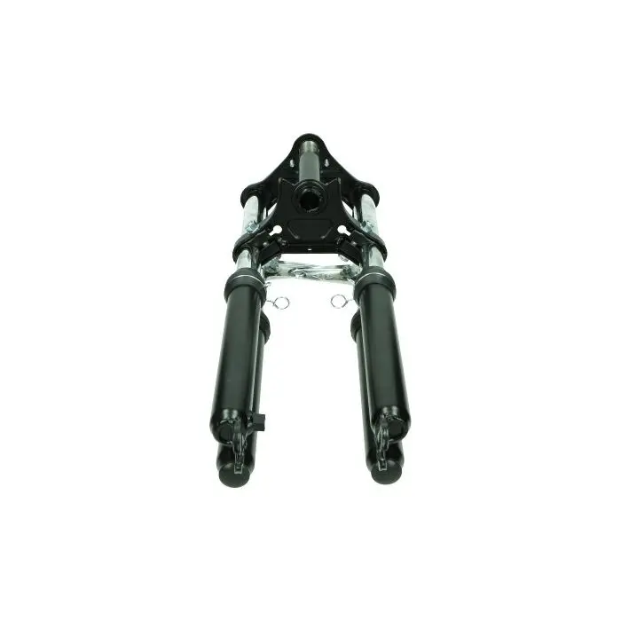 Fourche EBR court large double complet noir puch maxi