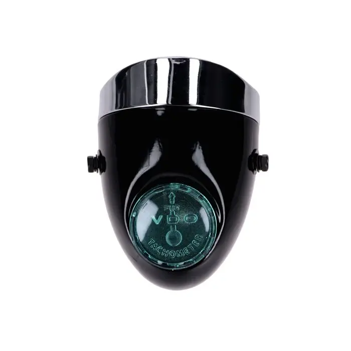 Farol vintage preto Puch Maxi
