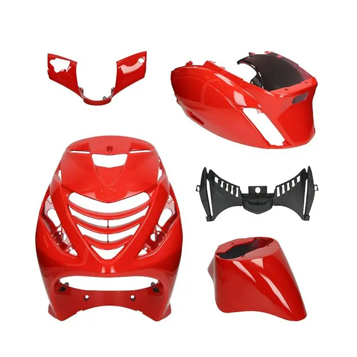 Carénage DMP modèle SP EVO-1 Rouge brillant Ferrari 5 pièces zip2000