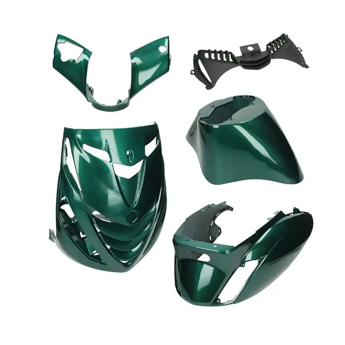 Carénage DMP modèle SP EVO-1 vert Jaguar 5 pièces zip2000