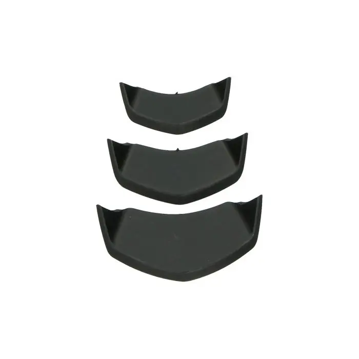 Dekorstreifen-Set DMP Frontschirm euro mittel-4/5 schwarz matt Primavera Sprint
