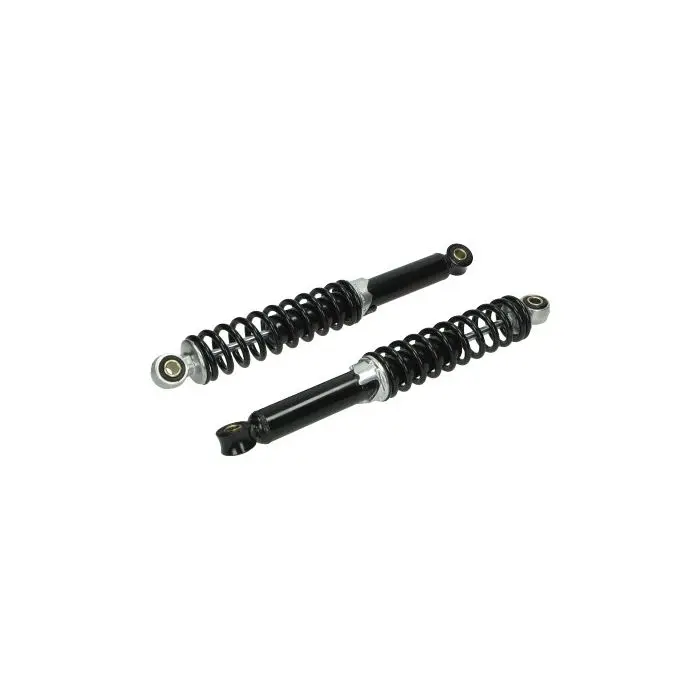 Jeu d'amortisseurs DMP 320 mm noir Camino, Citta, Puch Maxi, Tomos
