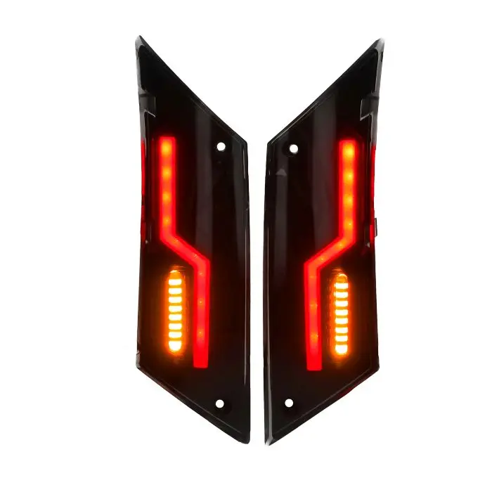 Jeu de clignotant Power1 dirigé tube Approbation électronique EVO-1 Tube derrière fumée zip2000