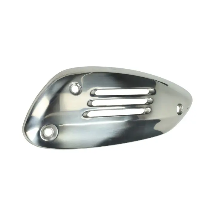 Protection de pot d'échappement Piaggio original échappement euro-4/5 chrome GTS300 euro-5 1a014749