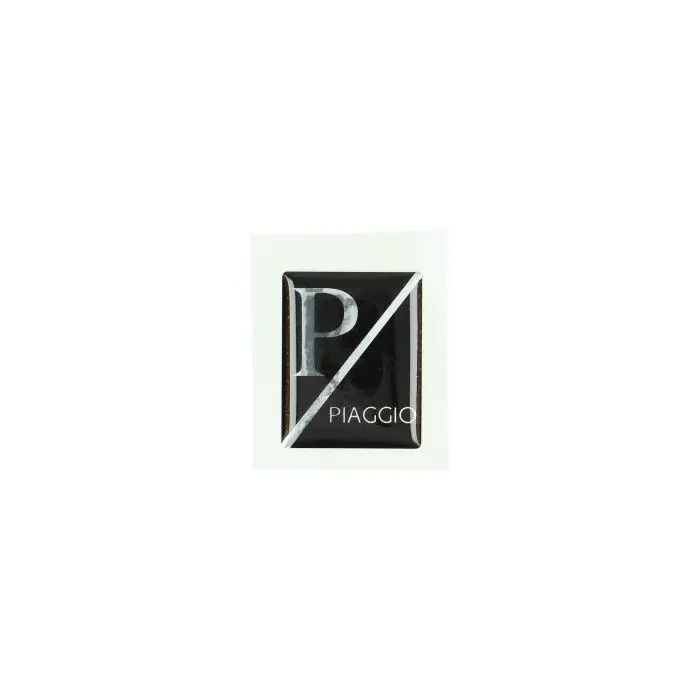 Sticker logo écran frontal noir LX Piaggio Primavera Sprint