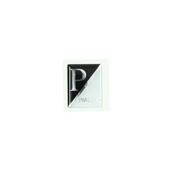 Sticker logo écran frontal noir et blanc 3D LX Piaggio Primavera Sprint