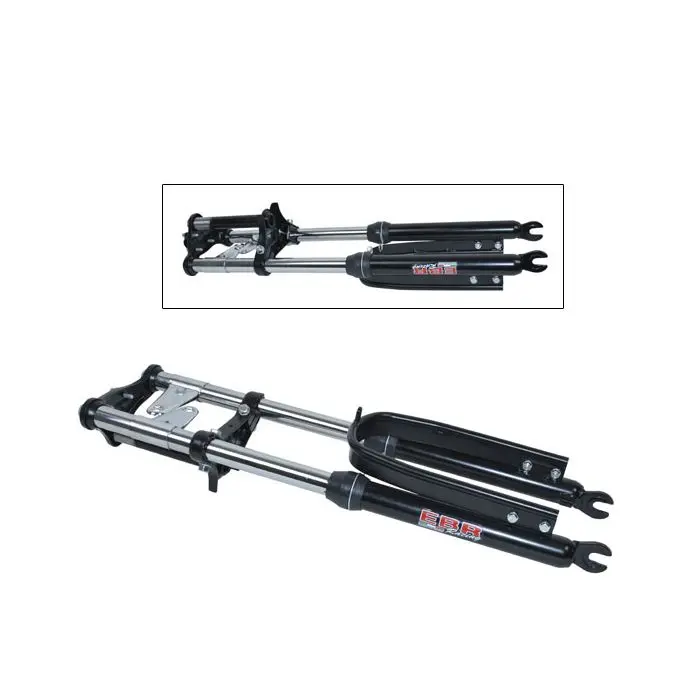 EBR Long Wide Reinforced Fork + Complete Black Stabilizer Puch Maxi 540 — Fork
