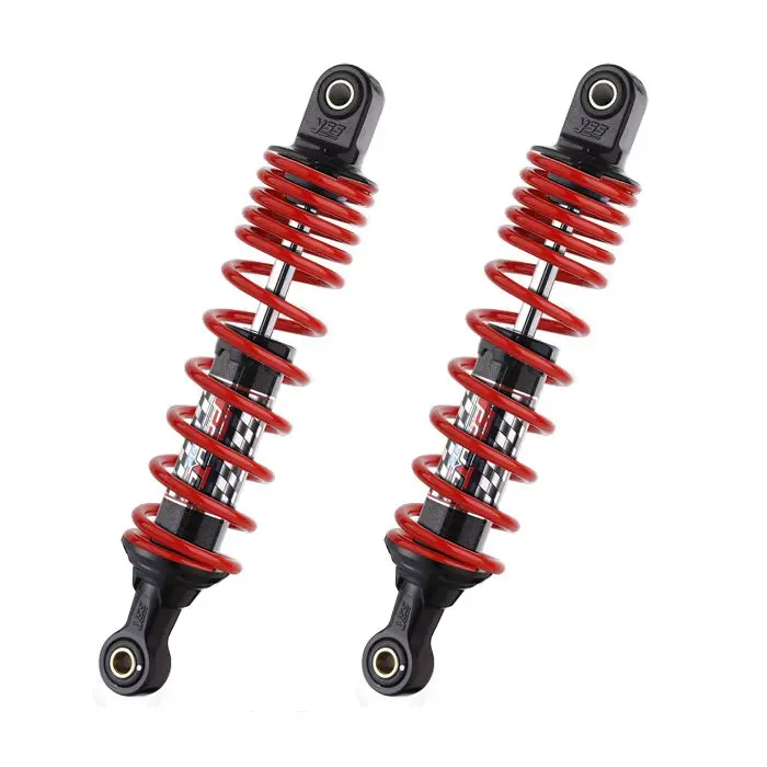 YSS হাইব্রিড DTG রিয়ার 340 মিমি লাল শক এবজরবার সেট Beverly 125cc 200cc 250cc 300cc
