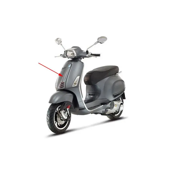 Frontpanel Piaggio Original Sprint grå titanium 742/B 1b000203000ez