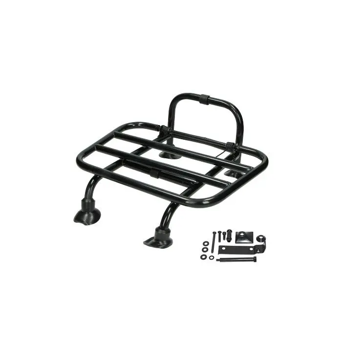 접이식 전면 광택 블랙 탑캐리어