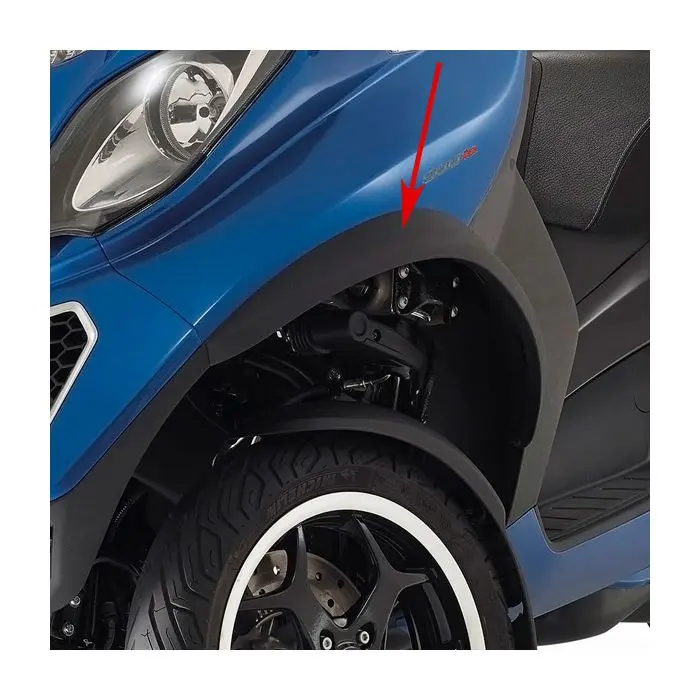 Kotflügel vorne Piaggio Original MP3 links schwarz 2B0007066000C5