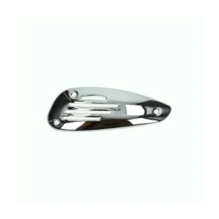 Protection de pot d'échappement chrome Vespa LX 4T, Primavera 4T, Sprint 4T-2V, Vespa S 4T