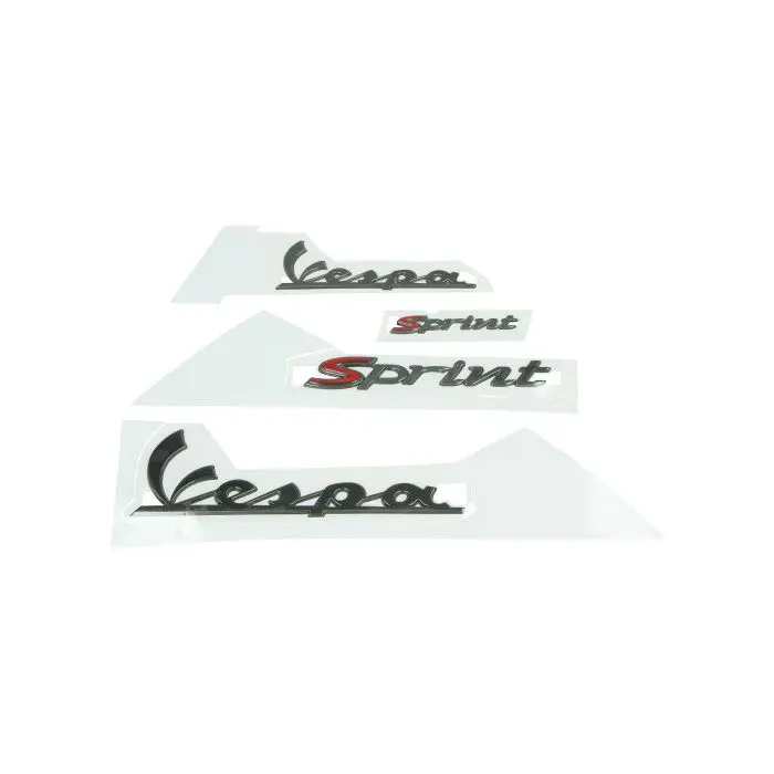 طقم زخرفة فيسبا دخاني 4 قطع لسكوتر Sprint — (sans marque), ديكور وملصقات