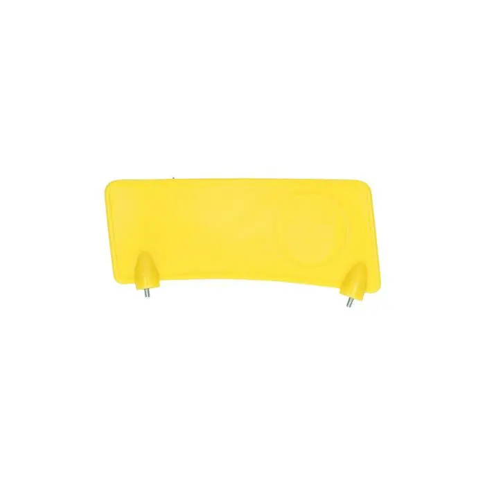 Plaque de fixation longueur aile avant Puch Maxi jaune