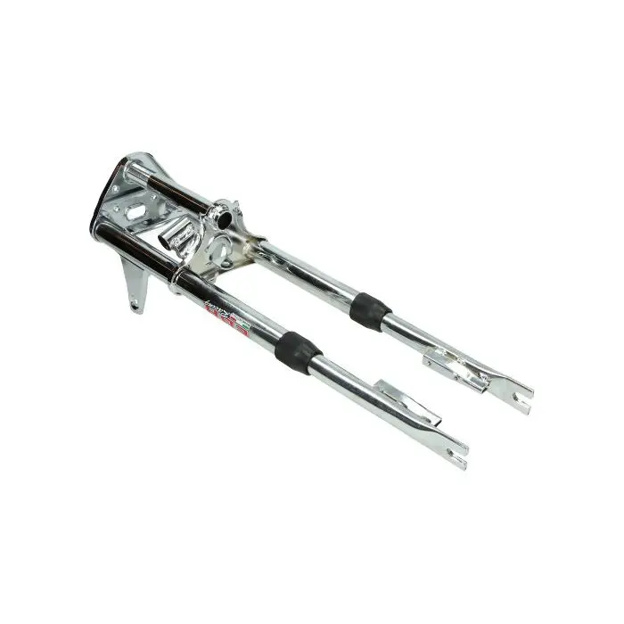 EBR Original Model Complete Fork with Chrome Maxi Steering Lock Connection for Puch