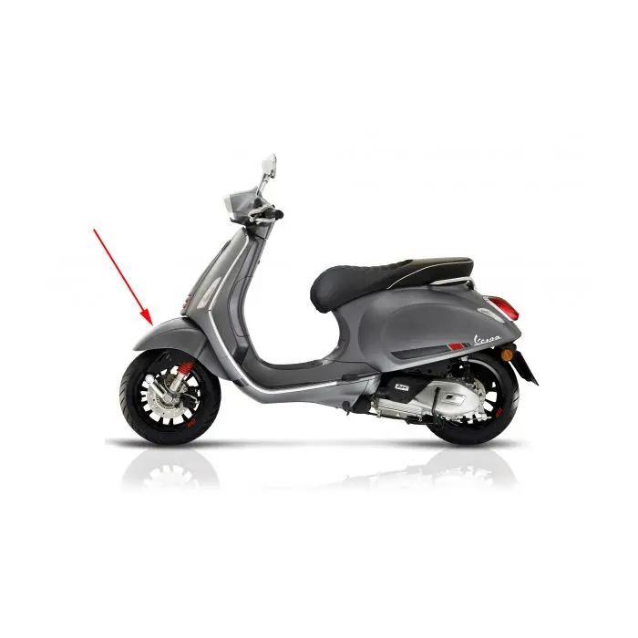 فرنٹ فینڈر Piaggio اصل ٹائٹینیم گرے 707/C Sprint Sport 1B006646000HQ