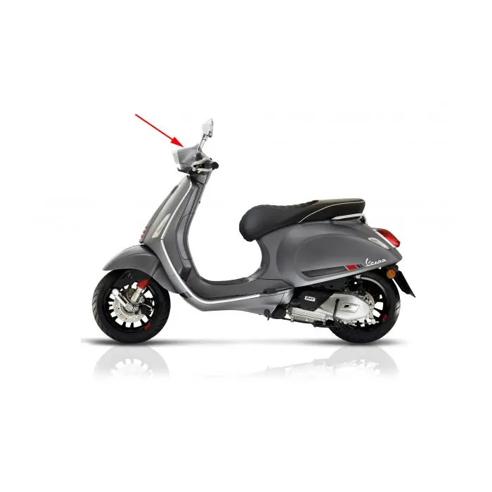 Капак на кормило Piaggio Original титаново сив 707/C Sprint Sport 1B000071000HQ
