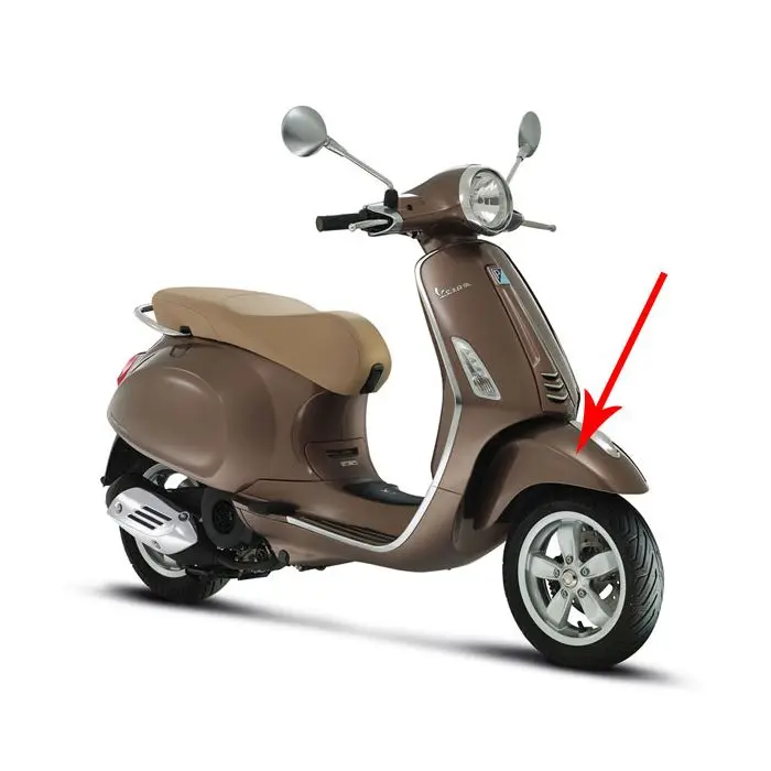Piaggio Original Vorder-Kotflügel braun 129/a Primavera 1b000947000md
