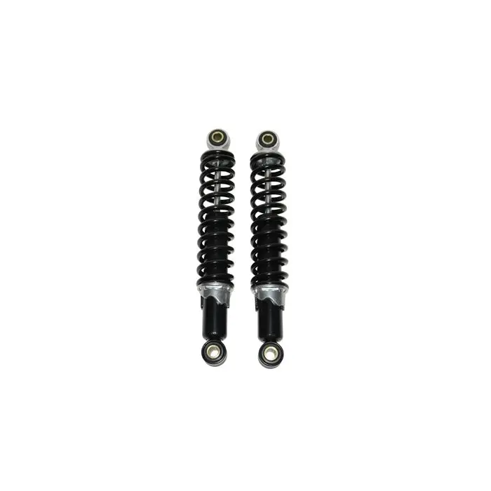 Jeu d'amortisseurs DMP 300 mm noir Camino, Citta, Puch Maxi, Tomos