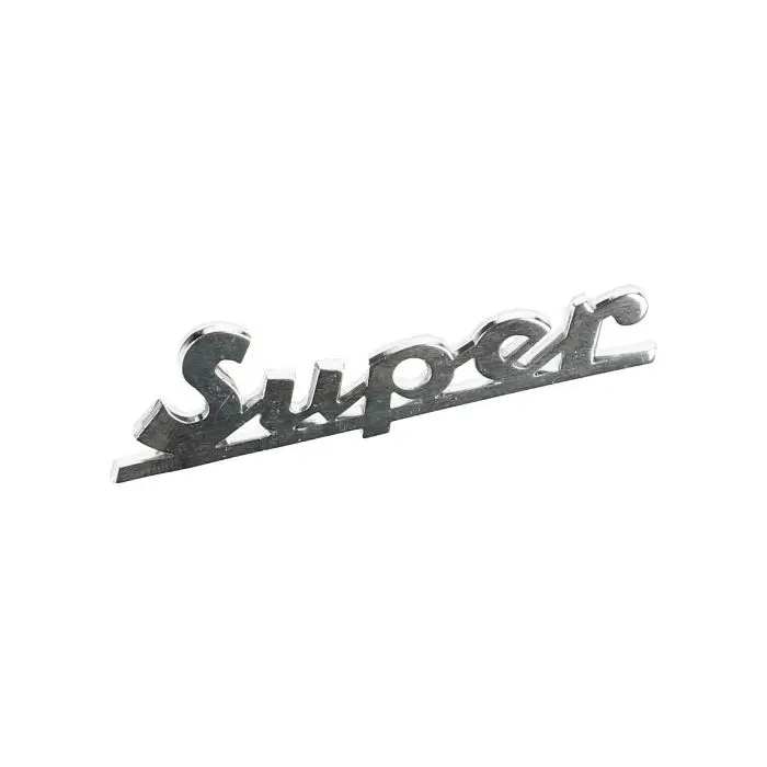 Logo mot super 7,5 cm aluminium Vespa